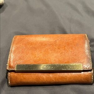Patricia Nash Tan Leather Wallet